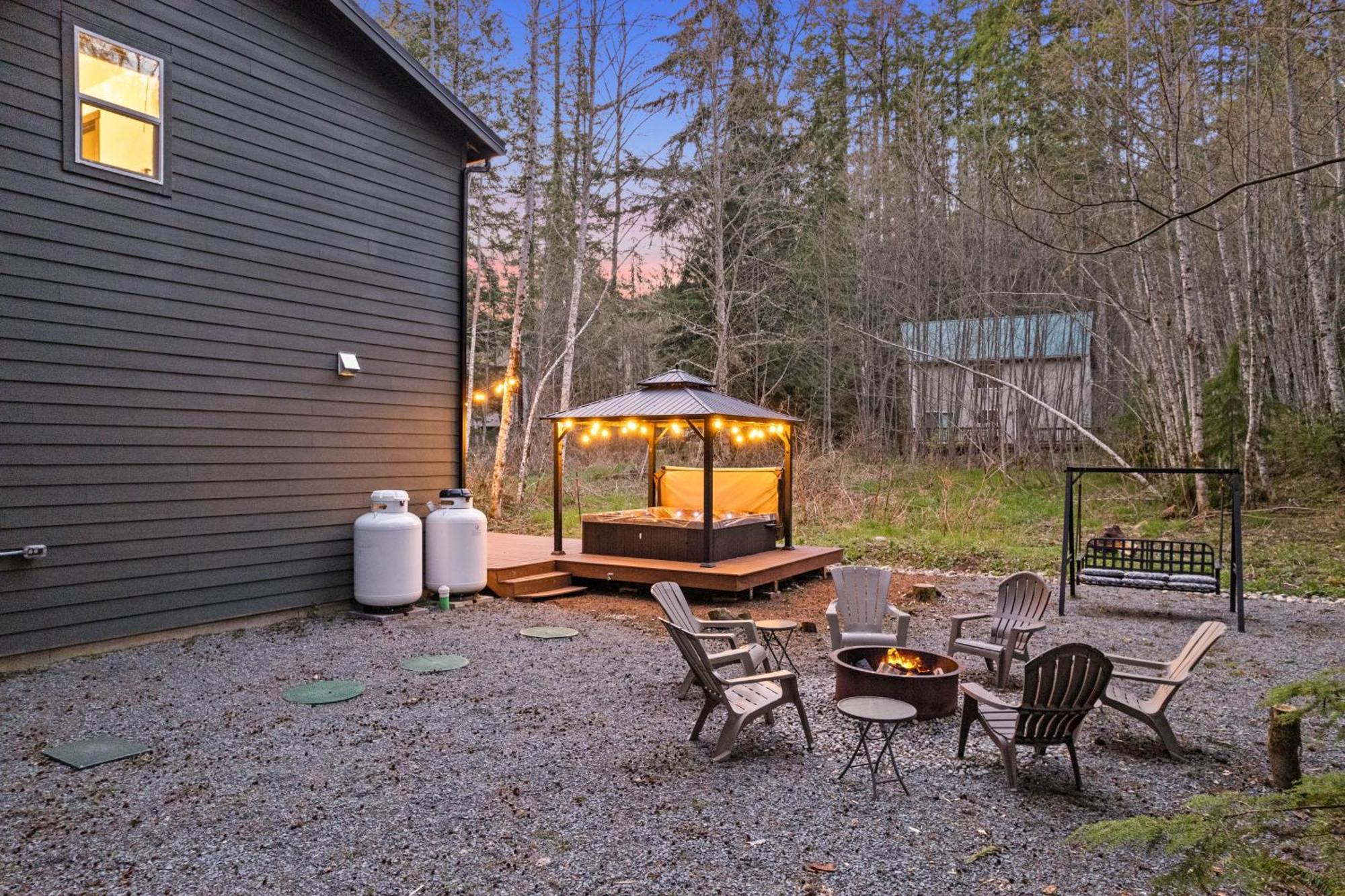 阿什福德Hikers Haven With Hot Tub - Near Mt Rainier!别墅 外观 照片