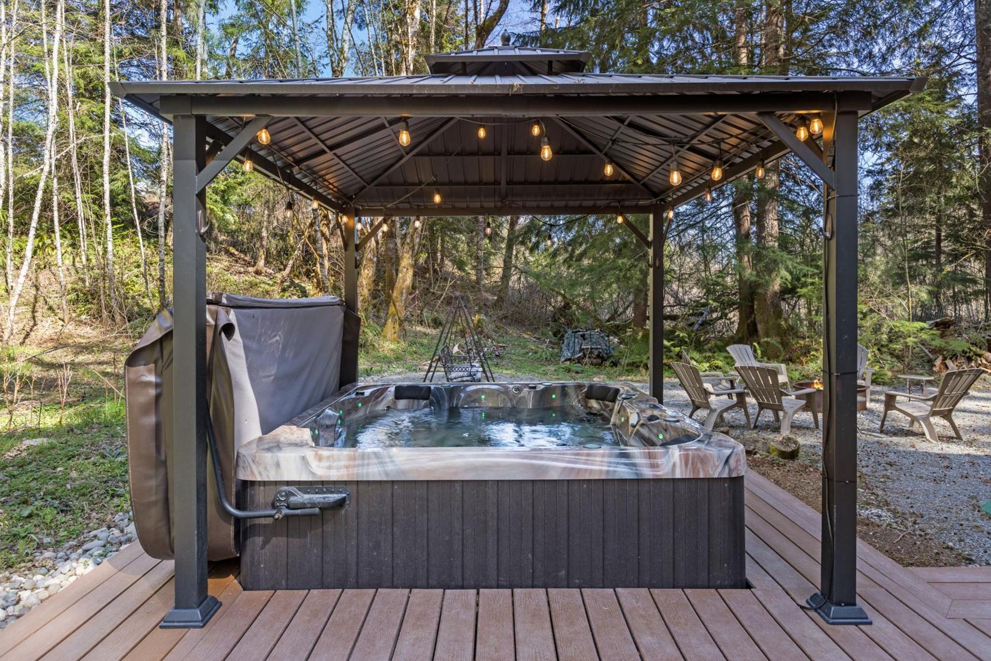 阿什福德Hikers Haven With Hot Tub - Near Mt Rainier!别墅 外观 照片