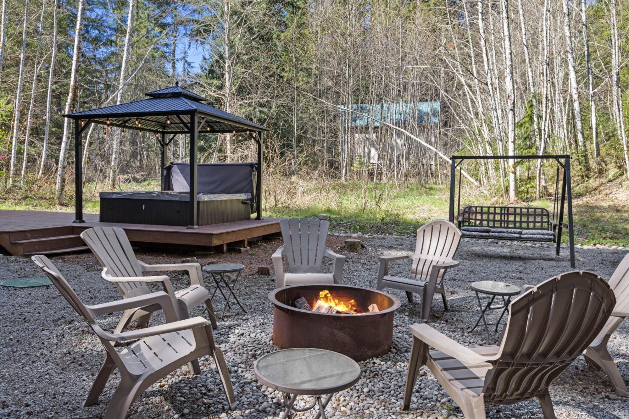 阿什福德Hikers Haven With Hot Tub - Near Mt Rainier!别墅 外观 照片